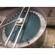 Impianto di decantazione dell'acqua di lavorazione dei centri di lavoro e rettilinee