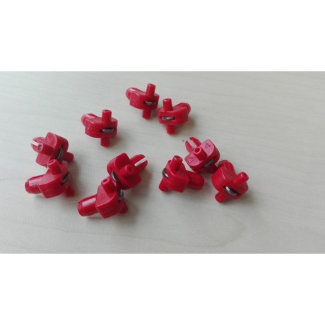 PLASTIC CLIP WITH NARROW BLADE FOR CUTTING SILHOUETTES